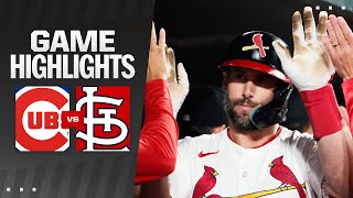 Cubs vs Cardinals Game Highlights 52624  MLB Highlights [upl. by Johnny]