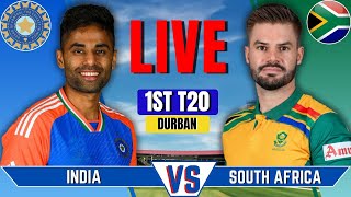 India vs South Africa 1st T20  Live T20 Match Today  IND vs SA Live Match Today  IND vs SA Live [upl. by Vernen77]