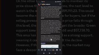 Bitcoin Price Prediction  Posted on DIscord  Technical Analysis [upl. by Zena955]