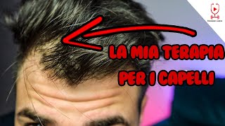 La mia SUPER CURA ANTICADUTA dei CAPELLI  Alopecia androgenetica [upl. by Burnaby419]