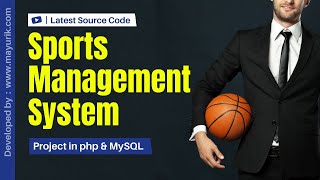 Sports management system project in php  Tournament management system [upl. by Jewett]