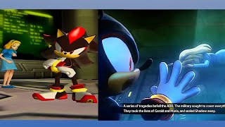 Change In Shadow Reaction To Maria Passing Away Sonic X Shadow Generations [upl. by Lon]