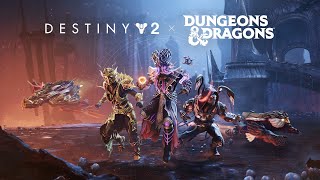 Destiny 2 The Final Shape  Dungeons amp Dragons x Destiny [upl. by Ahron580]