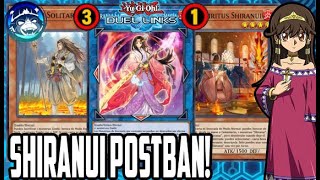 🚫NO SE PUEDE MATAR A UN CAMPEON💪  SHIRANUI POSTBAN DECK  YuGiOh Duel Links [upl. by Novrej]