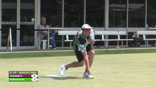 2017 NSW Bowls Championship Singles Final Sherriff V Ferguson [upl. by Carrissa]