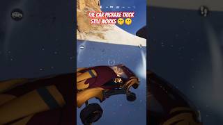 THE CAR PICKAXE TRICK STILL WORKS 🤫🤫 fortnite fortnitetips fortniteshorts [upl. by Hachmann]