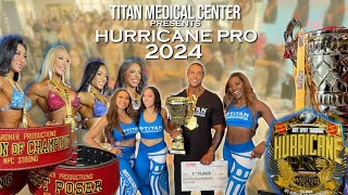 TitanMedical at the 2024 Hurricane Pro bodybuilding show [upl. by Tannen]