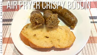 Air Fryer Crispy Boudin [upl. by Elburr]