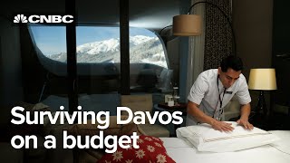 How to get through Davos if you’re not a millionaire  CNBC Reports [upl. by Khalsa]