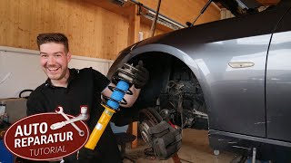 BMW E9X Sportfahrwerk einbauen  Fahrwerk wechseln Tutorial [upl. by Epps154]