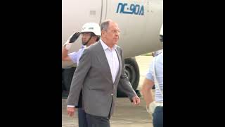 G20 Brazil 2024  Arrival of the Russian Minister of Foreign Affairs Sergey Lavrov [upl. by Je]