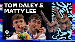 Tom Daley amp Matty Lee WIN GOLD 🥇  Mens 10m Synchronised Diving Platform Event  Tokyo 2020 [upl. by Aynosal177]