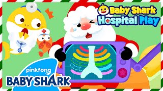 🎅NEW OUCH Santa’s Ribs Are Broken  Baby Shark Doctor  Hospital Play  Baby Shark Official [upl. by Pavel]