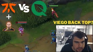 FULL FLY vs FNC  Perkz  Champions Queue  Bwipo Viego Top PRO VIEW [upl. by Faustina]