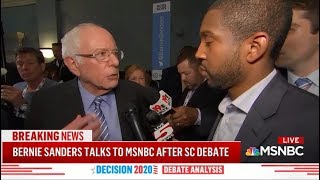 Bernie Hits The DNC For Packing The Debate Audience [upl. by Renado]