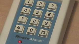 Freeze Alarm Basic Instructional Video [upl. by Bowden27]