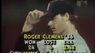 1986 10 19 1986 World Series Game 2 Boston Red Sox at New York Mets [upl. by Ahseem110]