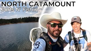 Colorado TROUT fishing North Catamount Reservoir Pikes Peak [upl. by Darla]