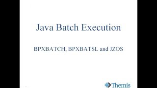 Developing Java Applications for zOS Batch Execution [upl. by Ader644]