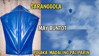 PAANO GUMAWA NG SARANGGOLA  BASIC KITE  madaling paliparin [upl. by Aivital550]