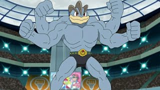 MachopMachoke and Machamp Pokemon all Attacks pokemon machop machoke machamp youtubevideo [upl. by Ainahpets]