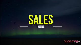 SALES  renee Lyrics tiktok song [upl. by Encratia]