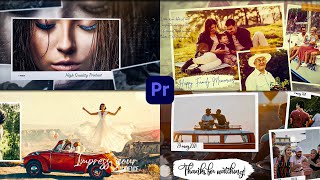 Top 10 Slideshow Templates Premiere Pro 😍 [upl. by Ecirtnahs]