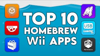 Top 10 Essential Wii Homebrew Apps  Full Guide [upl. by Dupuis]