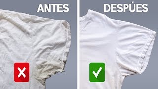 COMO ELIMINAR Las Manchas De Las AXILAS En Tus Camisas [upl. by Nairehs]