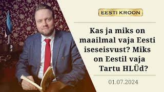 Andro Roos Kas ja miks on maailmal vaja Eesti iseseisvust Miks on Eestil vaja Tartu HLÜd [upl. by Eenaej482]