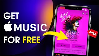 How to Get Apple Music for Free in 2024 [upl. by Atsirtal105]