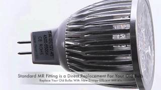 MR16 5w 45 Degree LED Light Bulb 330 Lumens [upl. by Selim]