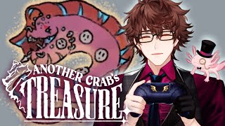 【蟹蟹尋寶奇遇】crab vs voltai 電擊鰻魚【Leandor Vanko．Vtuber】 [upl. by Notsa]