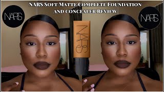 Nars Soft Matte Complete Foundation and Concealer Review [upl. by Ahseinek]