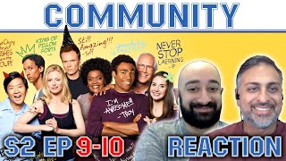 Community  S2 Ep 9 amp 10  REACTION  First Time Watching [upl. by Annuahs188]