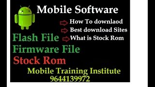 HindiUrdu  How to download mobile flash file and firmware  latest Original  What is Stock Rom [upl. by Natek77]