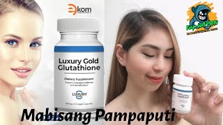 Mabisang Pampaputi LUXURY GOLD GLUTATHIONE Testimony By Miss Kim fr Pampanga [upl. by Gregor815]