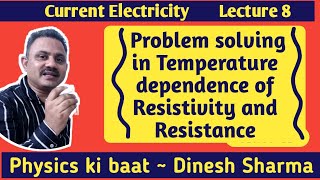 Problem solving in temperature dependence of Resistivity and Resistance [upl. by Jeffcott653]