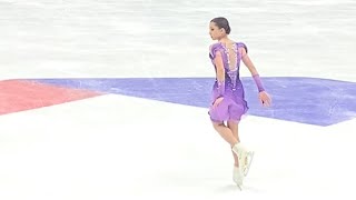 Камила Валиева Короткая программа 26112021 Rostelecom Cup  Kamila Valieva Short program [upl. by Ahsekim]