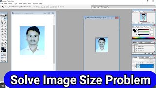 Adobe Photoshop Passport size photo Problem Solution  Adobe Photoshop Problem Solution [upl. by Anitak]