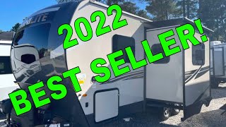 NEW 2022 FOREST RIVER ROCKWOOD MINI LITE 2205S TRAVEL TRAILER Dodd RV Couples Camper Show Tour Solar [upl. by Melvena]