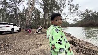 Fishing in Murray river Barmah National park [upl. by Haines15]