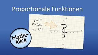 Einführung Proportionale Funktionen [upl. by Meit]