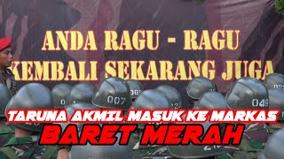 TRADISI TARUNA AKMIL MASUK PUSDIK KOPASSUS LATIHAN PARA DASAR [upl. by Neelloj]