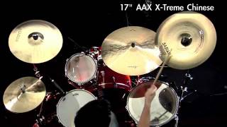 Sabian AAX Series XTreme Chinese 17quot Brilliant Finish [upl. by Wiburg]