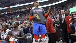 Russell Westbrook and Utah Jazz fans again “I’ll fck you up You and your wife” [upl. by Pedersen]