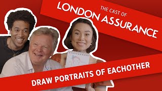 The Cast of quotLondon Assurancequot Draw Portraits  Stratford Festival x Destination Stratford [upl. by Gnok107]