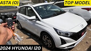 New i20 AstaO 2024  Manual  Hyundai i20 AstaO 2024 Top Model Review [upl. by Aicekal]