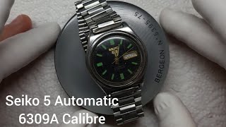 1982 Seiko 5 Automatic watch repair 6309A Calibre Restoration  A hopefully happy birthday [upl. by Sama384]