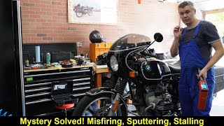 Mystery Solved BMW Airhead Misfiring Sputtering Stalling [upl. by Solomon518]